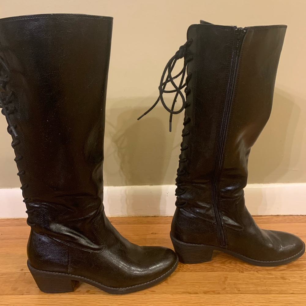 Knee high boots